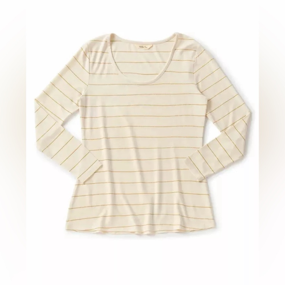 Matilda Jane Moments With You Top Size XXL Glitz & Glamour Striped Scoop Neck - Picture 3 of 11